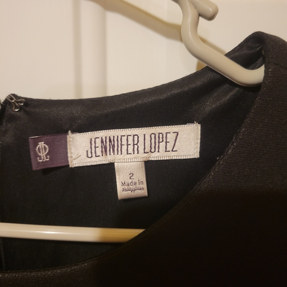 Jennifer Lopez size 2 black dress - Picture 3 of 5